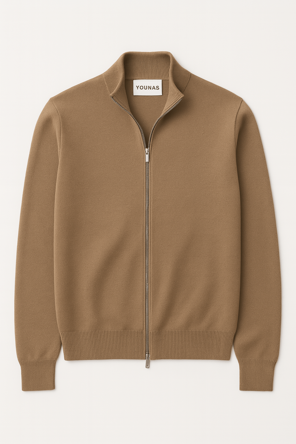 CASTELLANO ZIP - UP SWEATER - YOUNAS - OLD MONEY