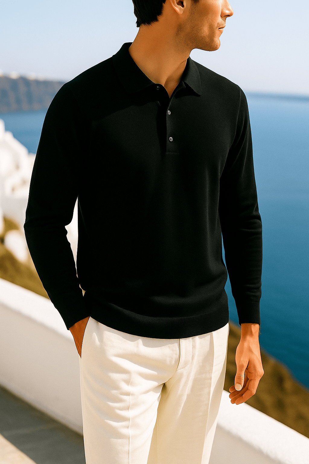 COTTON - GENTLEMAN POLO SHIRT - YOUNAS - OLD MONEY