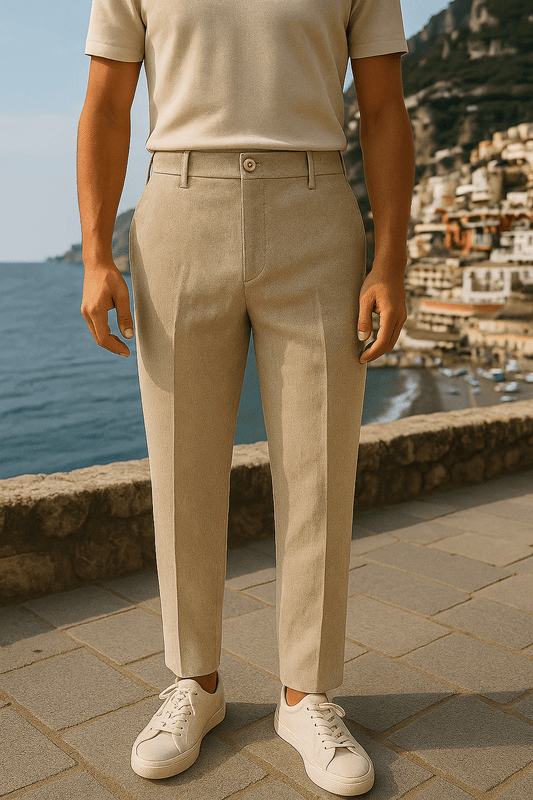 OLD MONEY LINEN PANTS - YOUNAS - OLD MONEY