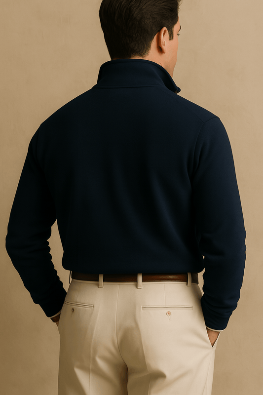 OLD MONEY - QUARTER ZIP - YOUNAS - OLD MONEY