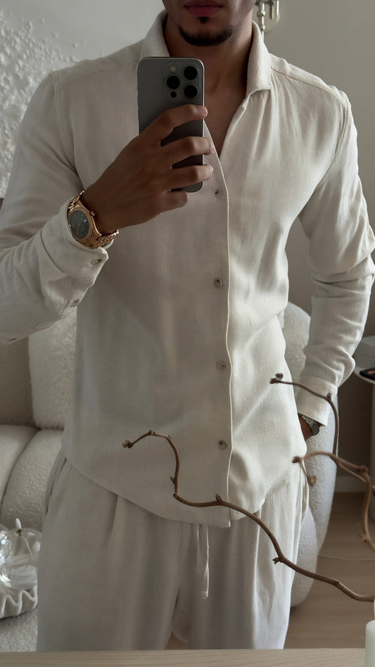 Siena Linen shirt - Luxury collection - YOUNAS - OLD MONEY