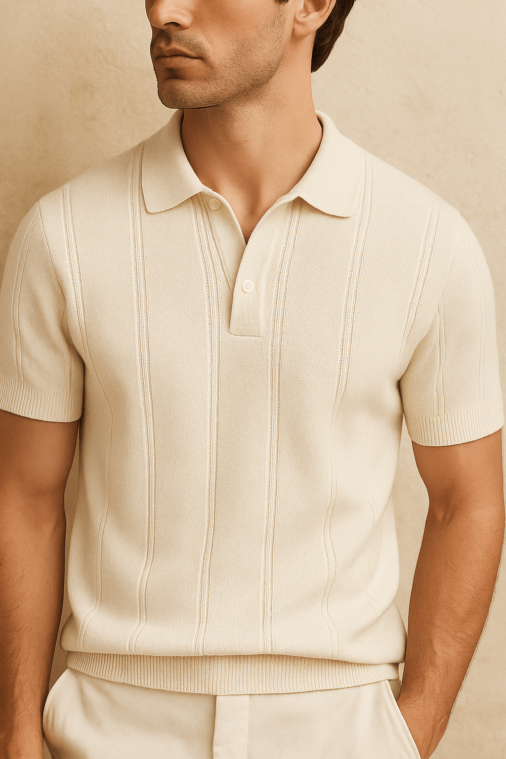STOCKHOLM HVIT - POLO SHIRT - YOUNAS - OLD MONEY