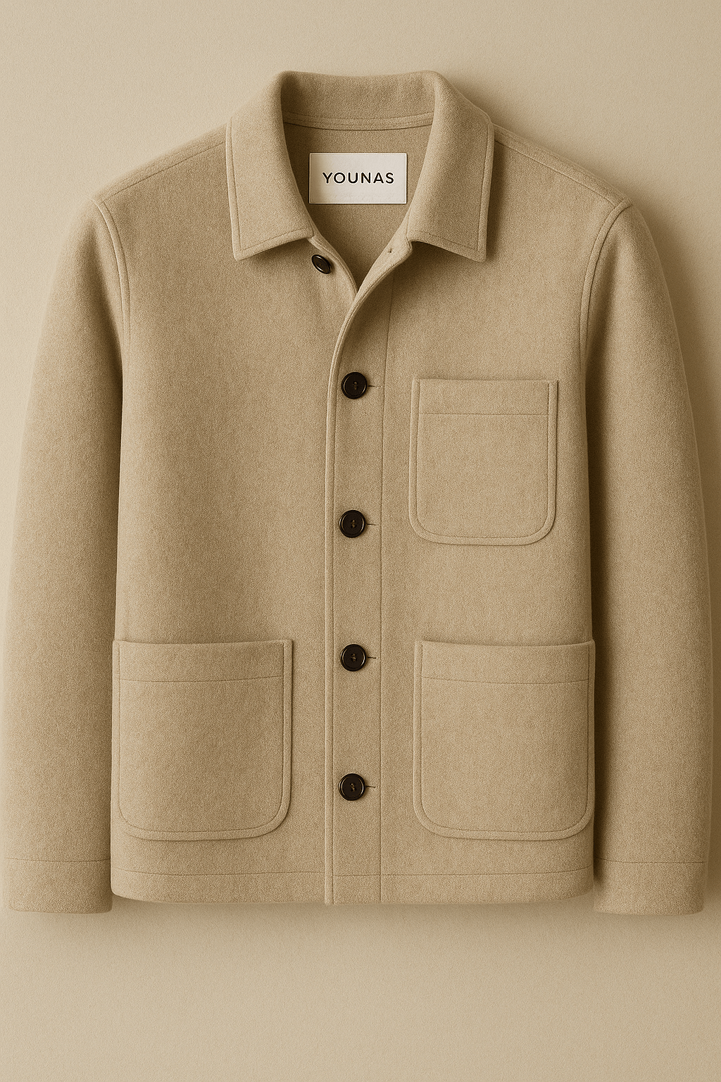 STOCKHOLM - SHIRT COAT - YOUNAS - OLD MONEY