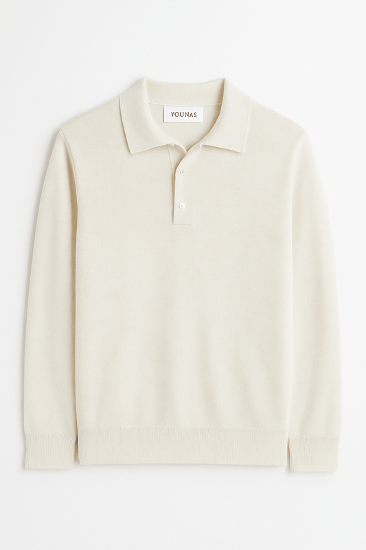 COTTON - GENTLEMAN POLO SHIRT - YOUNAS - OLD MONEY