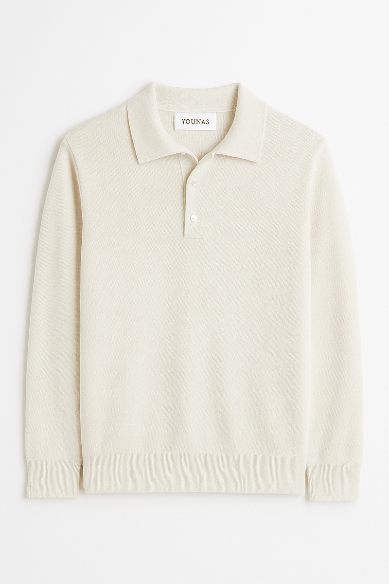 COTTON - GENTLEMAN POLO SHIRT - YOUNAS - OLD MONEY