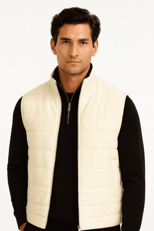 Lightweight Padded Gilet - YOUNAS - OLD MONEY