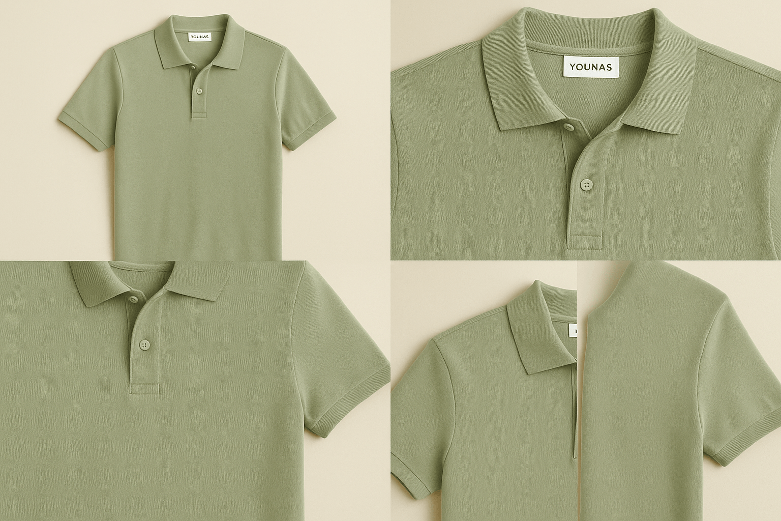 NORD GRØNN - POLO - YOUNAS - OLD MONEY
