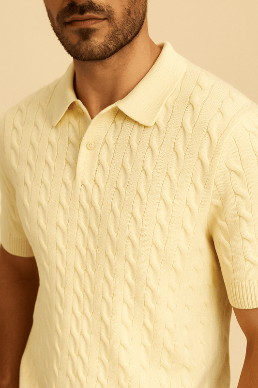 POLO AMALFI BEIGE - YOUNAS - OLD MONEY