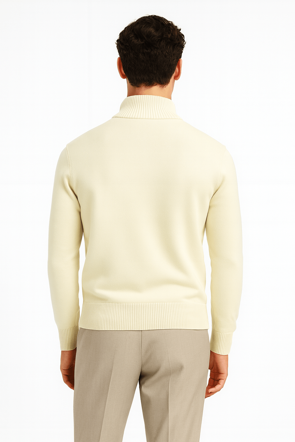 Quarter - zip pullover - YOUNAS - OLD MONEY