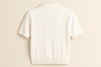 STOCKHOLM HVIT - POLO SHIRT - YOUNAS - OLD MONEY
