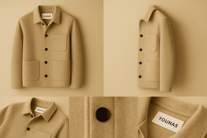 STOCKHOLM - SHIRT COAT - YOUNAS - OLD MONEY