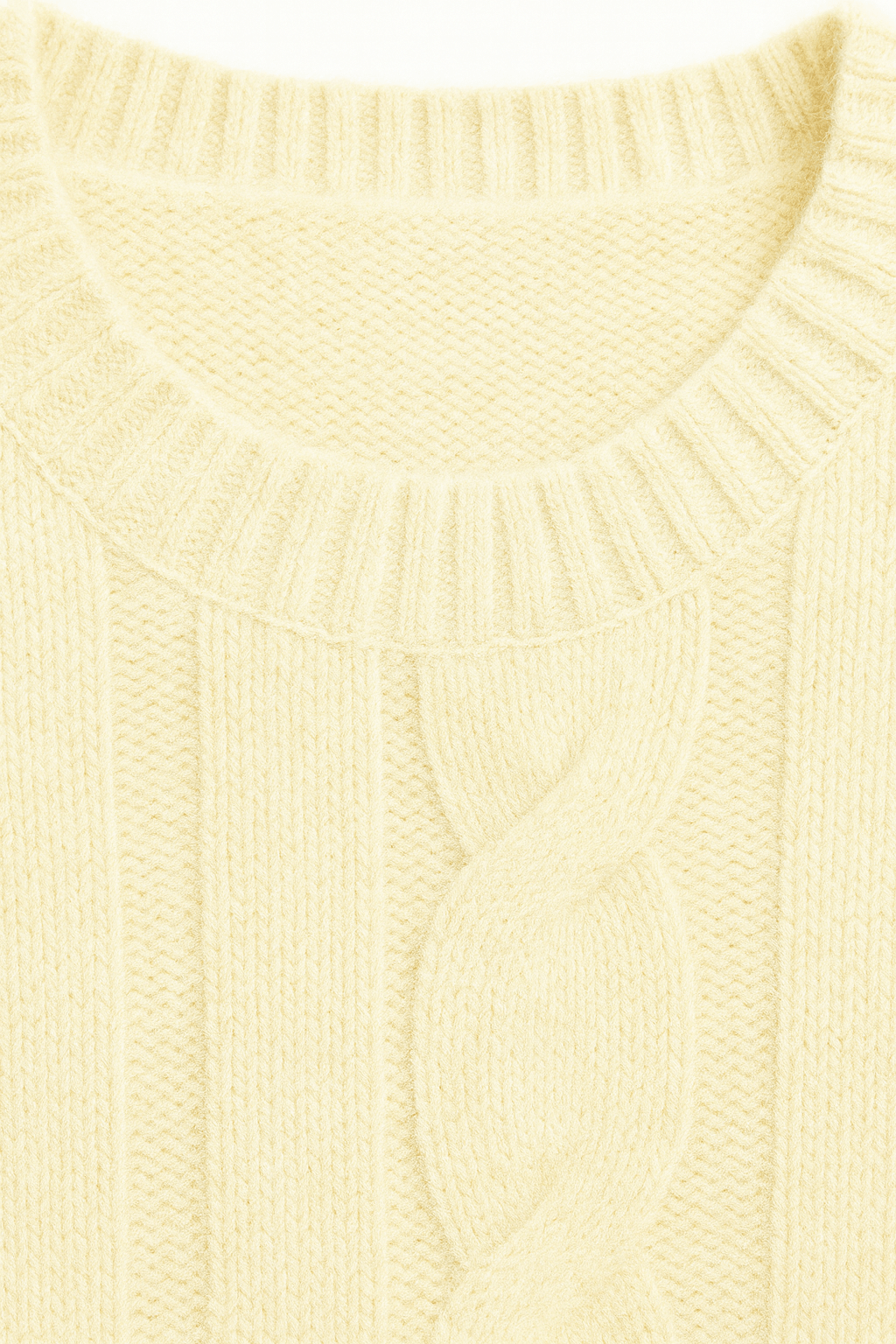 Wool Braided Sweater - YOUNAS - OLD MONEY