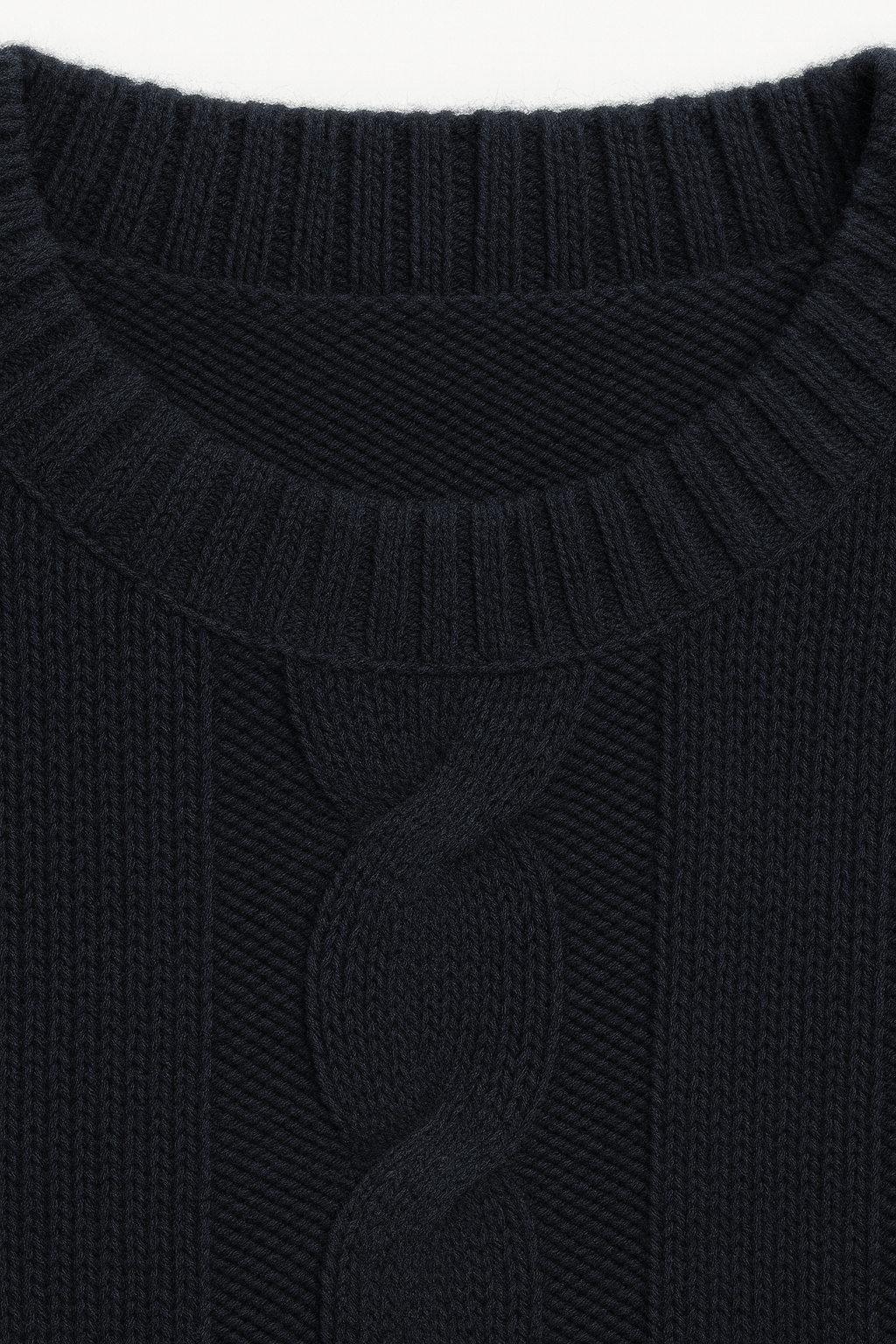 Wool Braided Sweater - YOUNAS - OLD MONEY