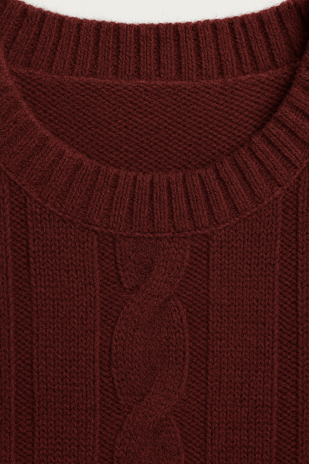 Wool Braided Sweater - YOUNAS - OLD MONEY