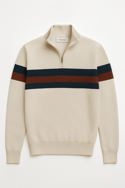 YACHT CLUB QUARTER ZIP - YOUNAS - OLD MONEY