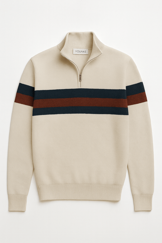 YACHT CLUB QUARTER ZIP - YOUNAS - OLD MONEY